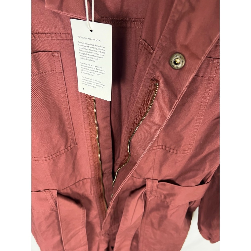 Darling Size Medium Brown New Jumpsuit NWT - Picture 7 of 12
